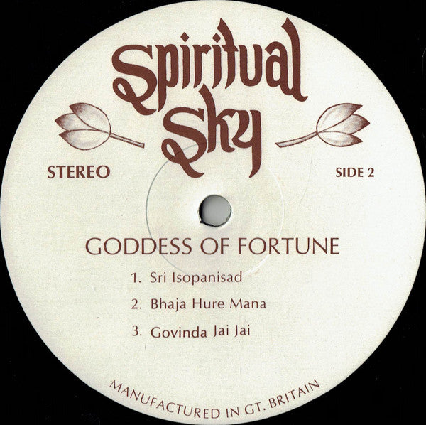 Goddess Of Fortune : Goddess Of Fortune (LP, Album, RE)