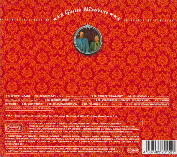 dZihan & Kamien : Gran Riserva (CD, Album, Dig)