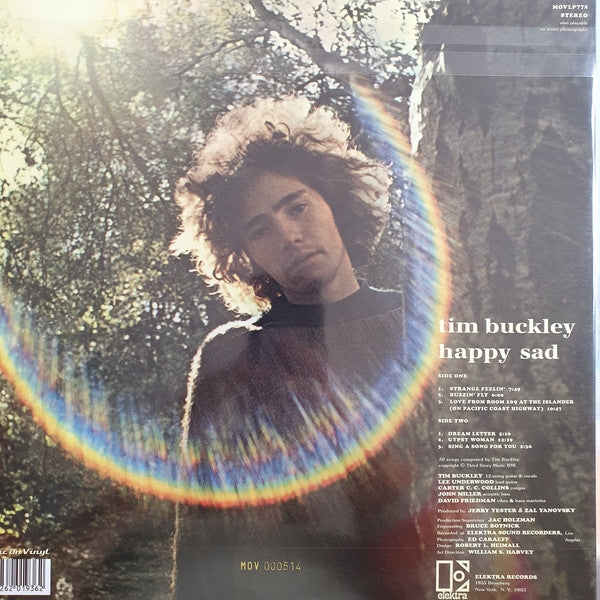 Tim Buckley : Happy Sad (LP, Album, Ltd, Num, RE, 180)