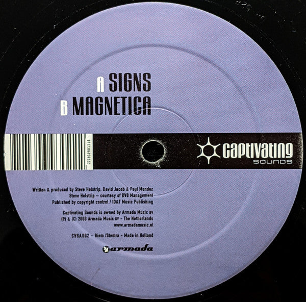 Morpheus (4) : Signs / Magnetica (12")