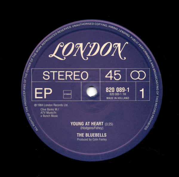 The Bluebells : Young At Heart (12")