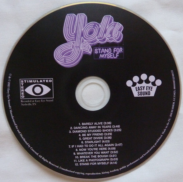 Yola (4) : Stand For Myself (CD, Album)