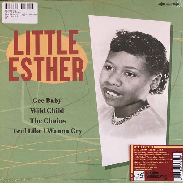 Esther Phillips : The Warwick Singles (10", Maxi, RSD, Ltd, Num)