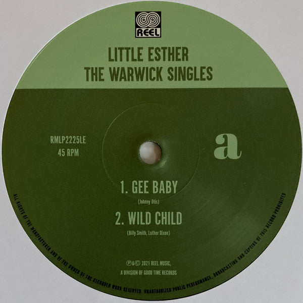 Esther Phillips : The Warwick Singles (10", Maxi, RSD, Ltd, Num)