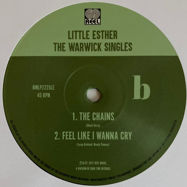 Esther Phillips : The Warwick Singles (10", Maxi, RSD, Ltd, Num)