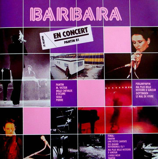 Barbara (5) : Pantin 81 (CD, Album, RE)