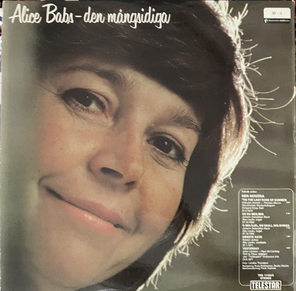 Alice Babs : Alice Babs - Den Mångsidiga (2xLP, Comp)