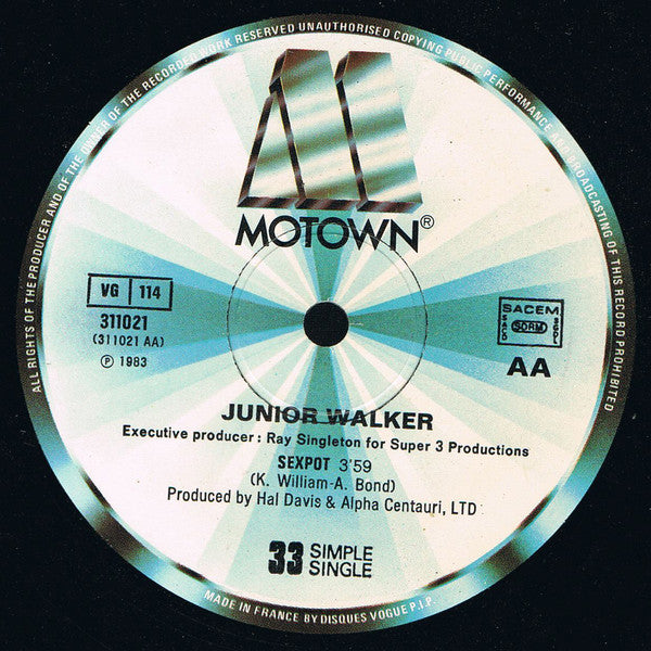 Junior Walker : Ball Baby / Sexpot (12", Maxi, Ltd)