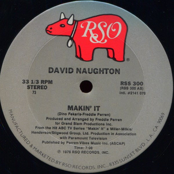 David Naughton : Makin' It (12", 73)