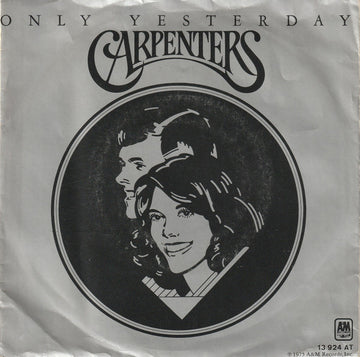 Carpenters : Only Yesterday (7", Single)