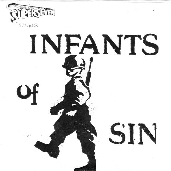 Infants Of Sin : Sin City (7", Ltd, Blu)