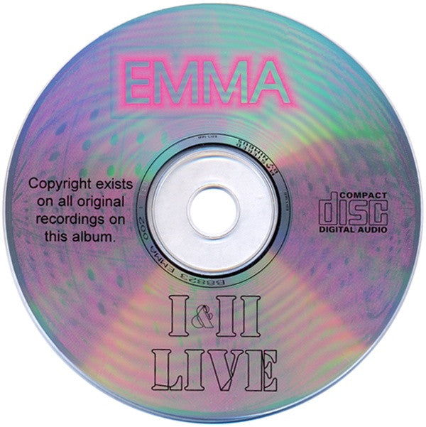 Various : Emma I & II Live (CD, Comp)