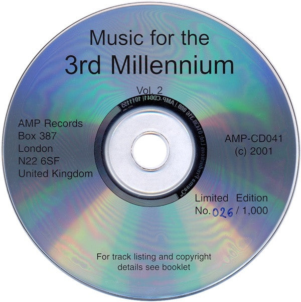 Various : Music For The 3rd Millennium Vol. 2 (CD, Comp, Ltd)