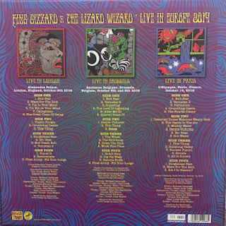 King Gizzard And The Lizard Wizard : Gizz Picks (Rough Trade Shops Live In Europe 2019 Box) (Box, Comp, Ltd, Num + 2xLP, Cle + 2xLP, Cle + 2xLP)