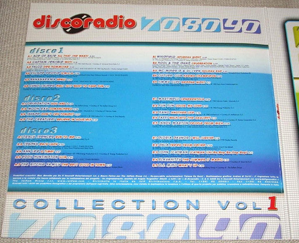 Various : Discoradio Collection Vol 1 (3xLP, Comp)
