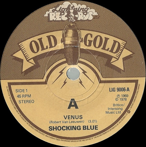 Shocking Blue : Venus / Hot Sand (7", Single, RE)