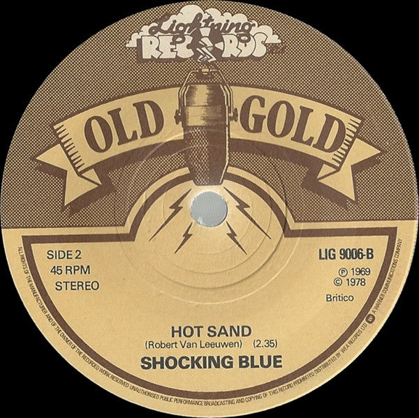 Shocking Blue : Venus / Hot Sand (7", Single, RE)
