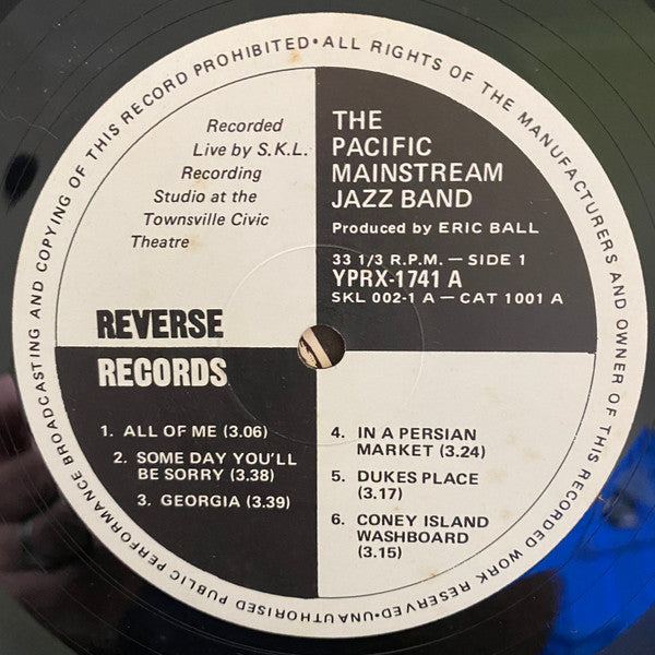 The Pacific Mainstream Jazz Band : The Pacific Mainstream Jazz Band (LP)