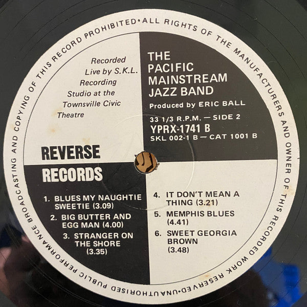 The Pacific Mainstream Jazz Band : The Pacific Mainstream Jazz Band (LP)