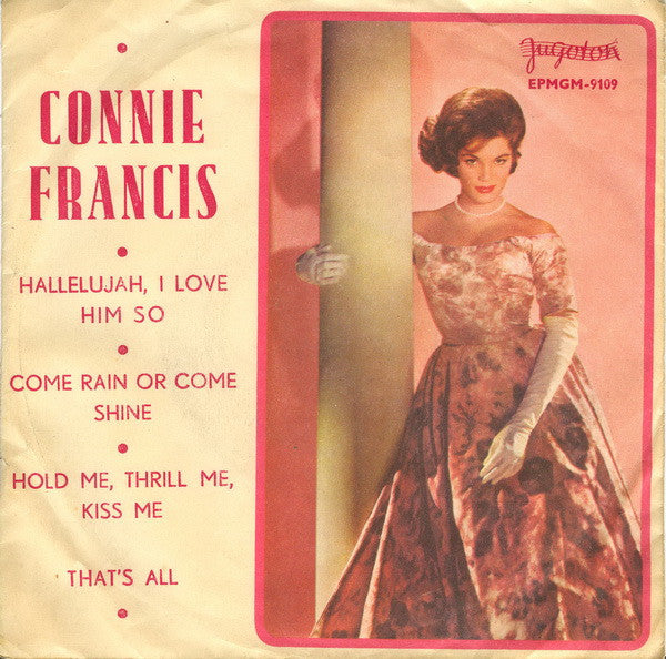 Connie Francis : Hallelujah, I Love Him So (7", EP)