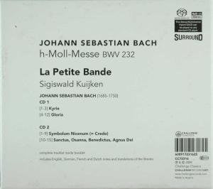 Johann Sebastian Bach / La Petite Bande, Sigiswald Kuijken : H-Moll-Messe BWV 232 (2xSACD, Hybrid, Album)