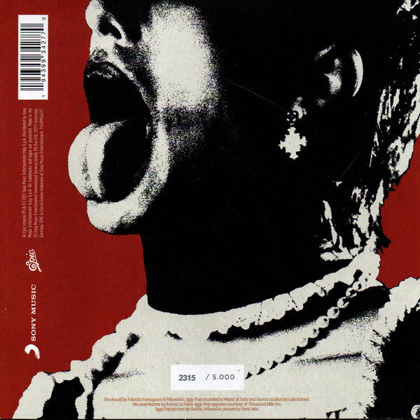 Måneskin & Iggy Pop : I Wanna Be Your Slave (7", Single, Ltd, Num)