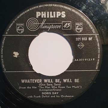 Doris Day : Whatever Will Be, Will Be / You Made Me Love You (7", Mono)