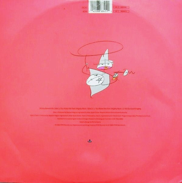 Jimmy Somerville : Mighty Real (12", Single, Pin)