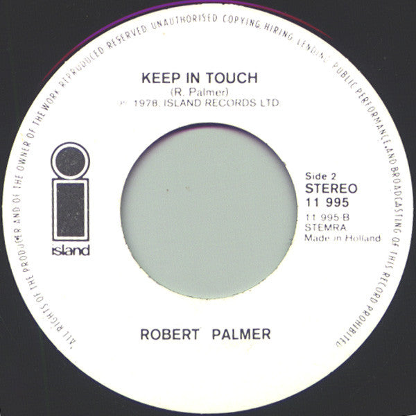 Robert Palmer : Best Of Both Worlds (7", Single, Whi)