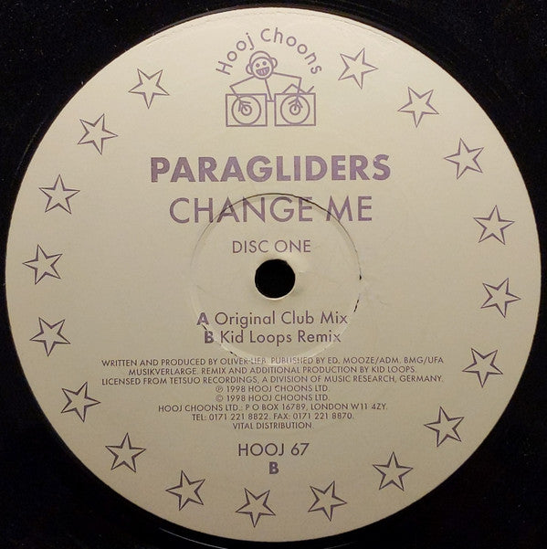 Paragliders : Change Me (12", 1/2)