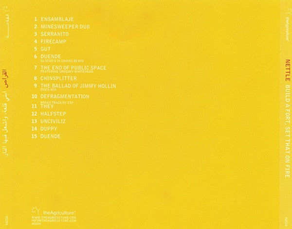 Nettle : Build A Fort, Set That On Fire (CD, Album)