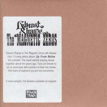 Edward Sharpe And The Magnetic Zeros : Up From Below (CDr, Promo, Smplr)