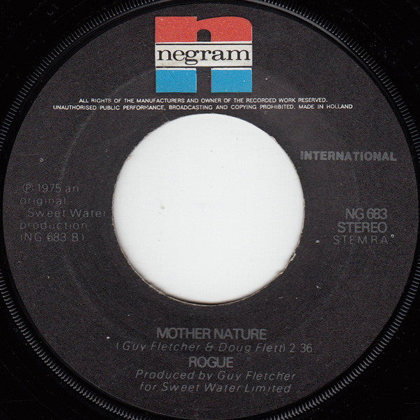 Rogue (4) : Fallen Angel (7", Single)