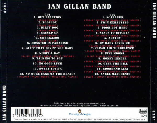 Ian Gillan Band : Ian Gillan Band (2xCD, Comp)