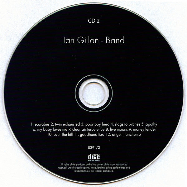 Ian Gillan Band : Ian Gillan Band (2xCD, Comp)