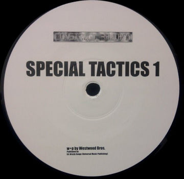 Westwood Bros. : Special Tactics 1 (12")