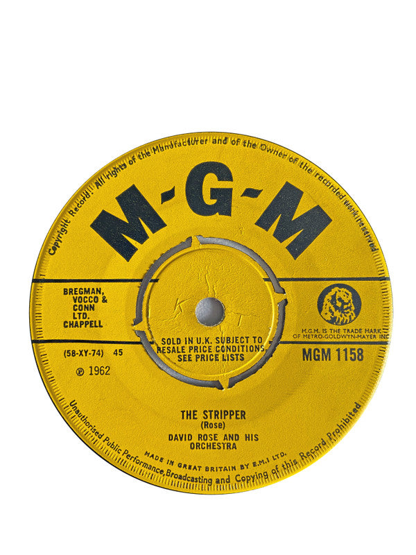 David Rose & His Orchestra : The Stripper (7", 4-p)