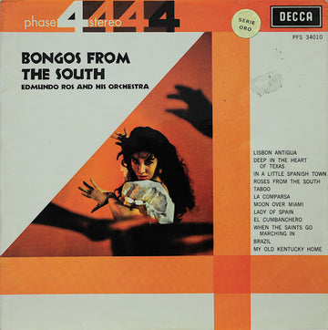 Edmundo Ros & His Orchestra : Bongos From The South (LP, Album)