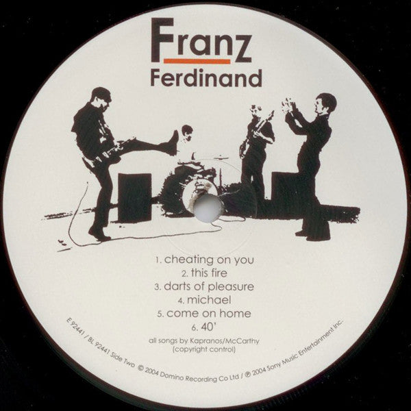 Franz Ferdinand : Franz Ferdinand (LP, Album, Emb)