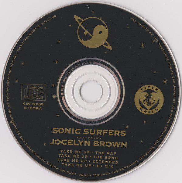 Sonic Surfers Featuring Jocelyn Brown : Take Me Up (CD, Maxi, Bla)