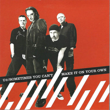 U2 : Sometimes You Can't Make It On Your Own (CD, Single, Car)