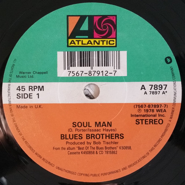 The Blues Brothers : Soul Man / Do You Love Me (7")