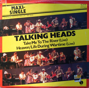 Talking Heads : Take Me To The River (Live) / Heaven/Life During Wartime (Live) (12", Maxi, Ltd)