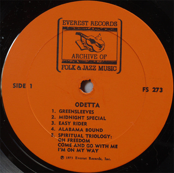 Odetta : Odetta (LP, Comp)