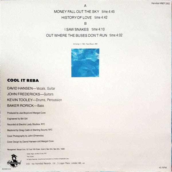 Cool It Reba : Money Fall Out The Sky (12", EP)