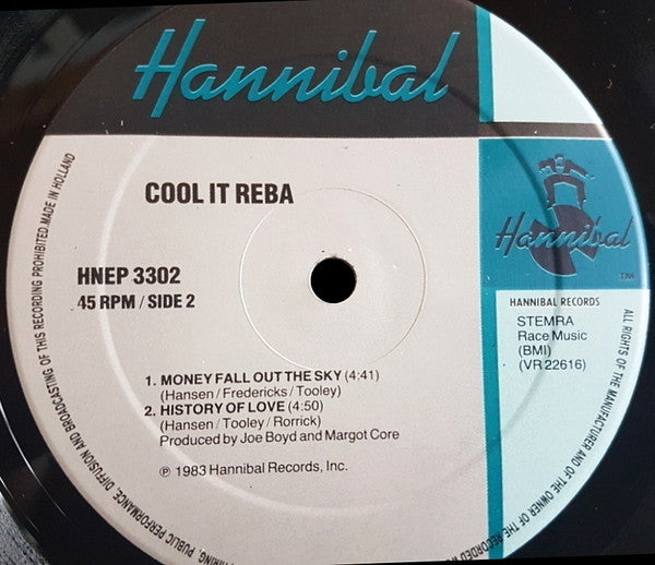 Cool It Reba : Money Fall Out The Sky (12", EP)