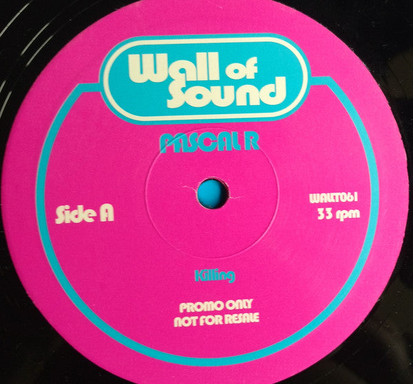 Pascal R : Killing (10", Promo)
