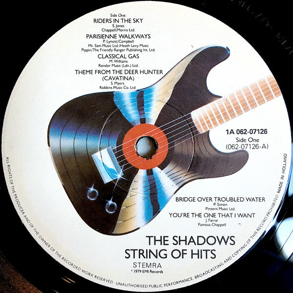 The Shadows : String Of Hits (LP, Album)