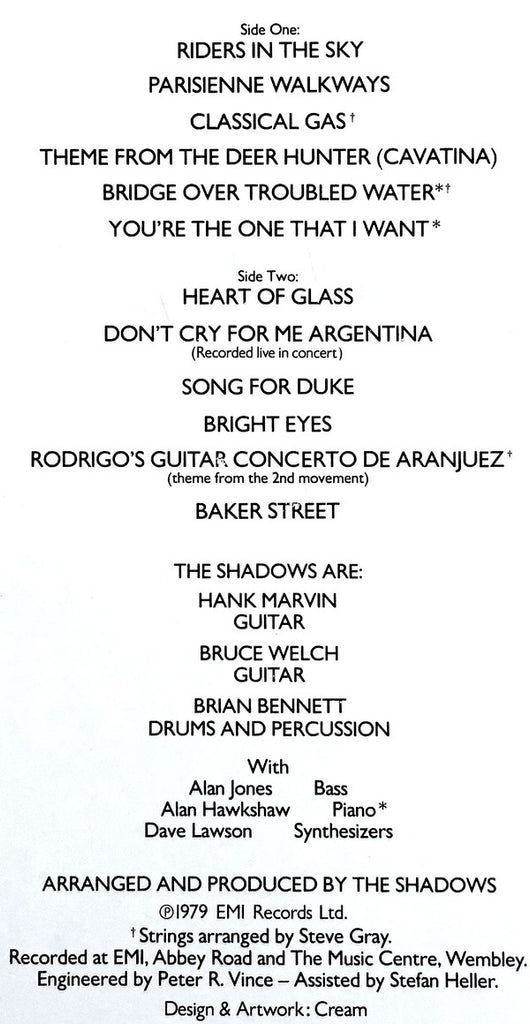 The Shadows : String Of Hits (LP, Album)
