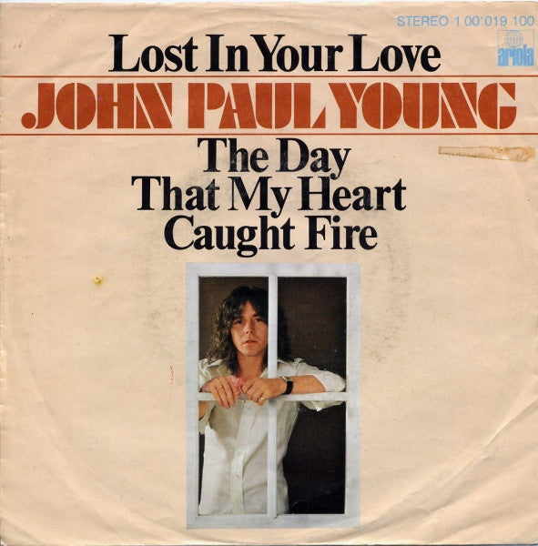 John Paul Young : Lost In Your Love (7", Single)